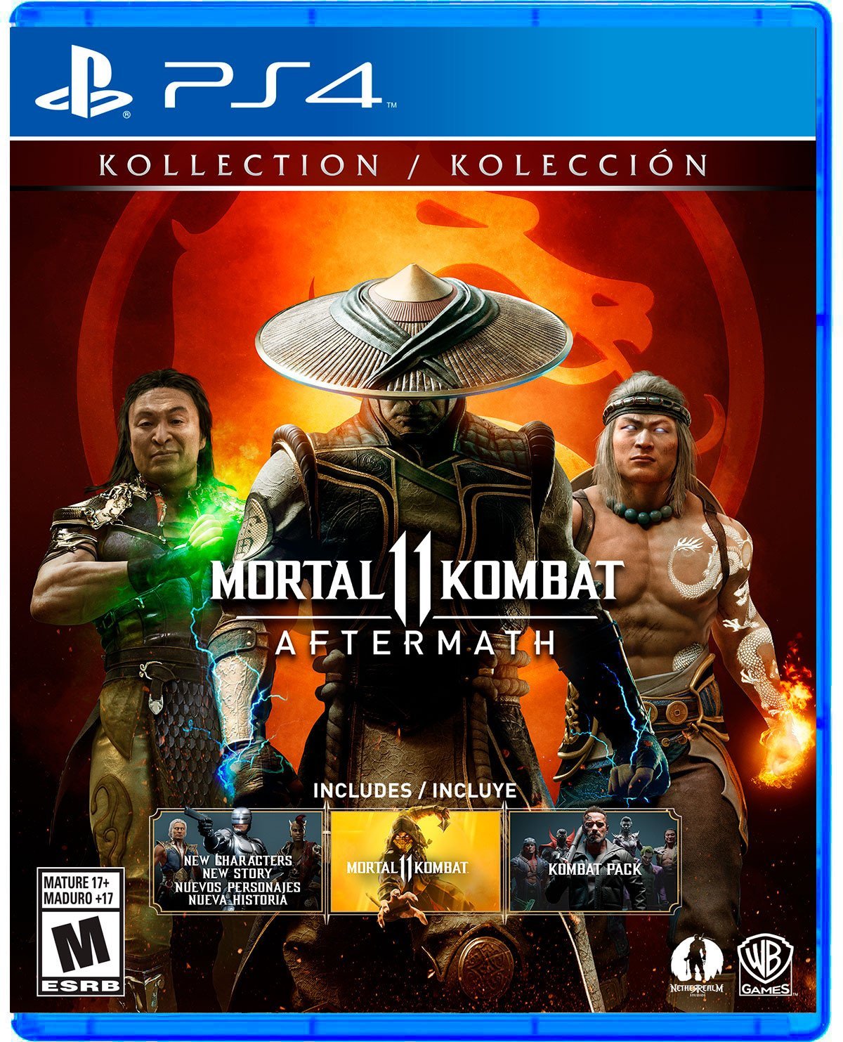 Mortal Kombat 11 Aftermath Kollection PS4 Físico Nuevo Playtec Games