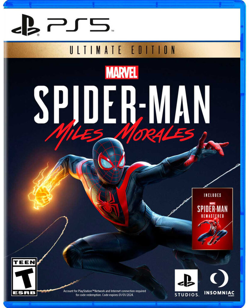 SpiderMan Miles Morales Ultimate Edition PS5 Físico Nuevo