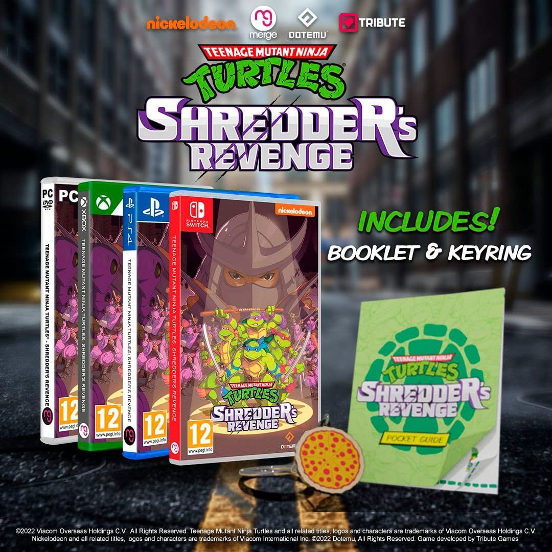 Teenage Mutant Ninja Turtles Shredder’s Revenge Nintendo Switch Físico