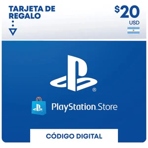 20 Usd PSN Playstation Store Gift Card (Tarjeta de regalo) Argentina