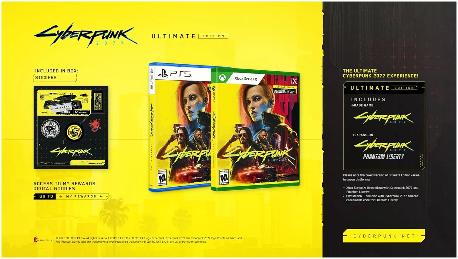 Cyberpunk Ultimate Edition PS5 Físico - Imagen 2