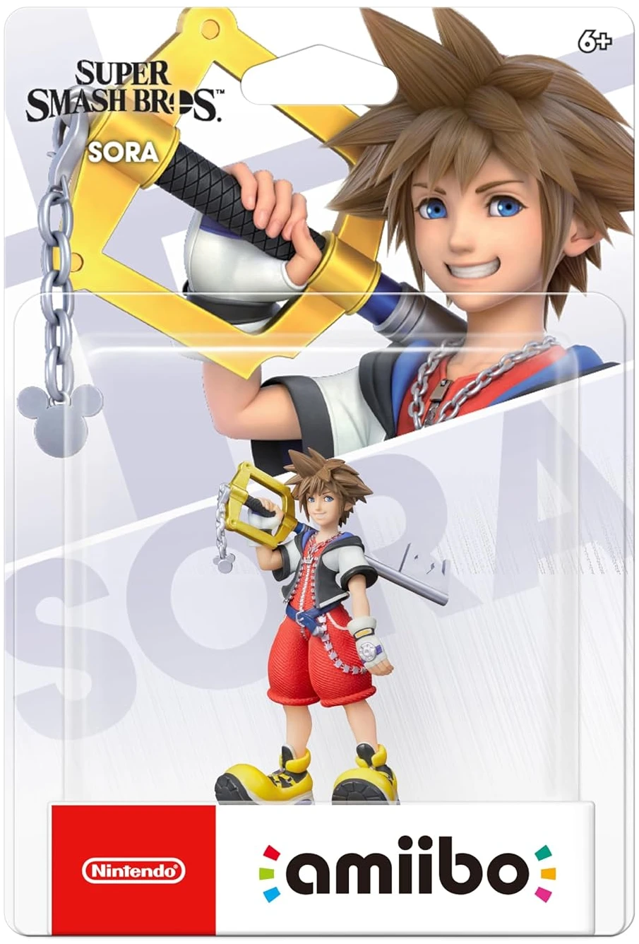 Sora Kingdom Hearts Super Smash Bros. Series Amiibo