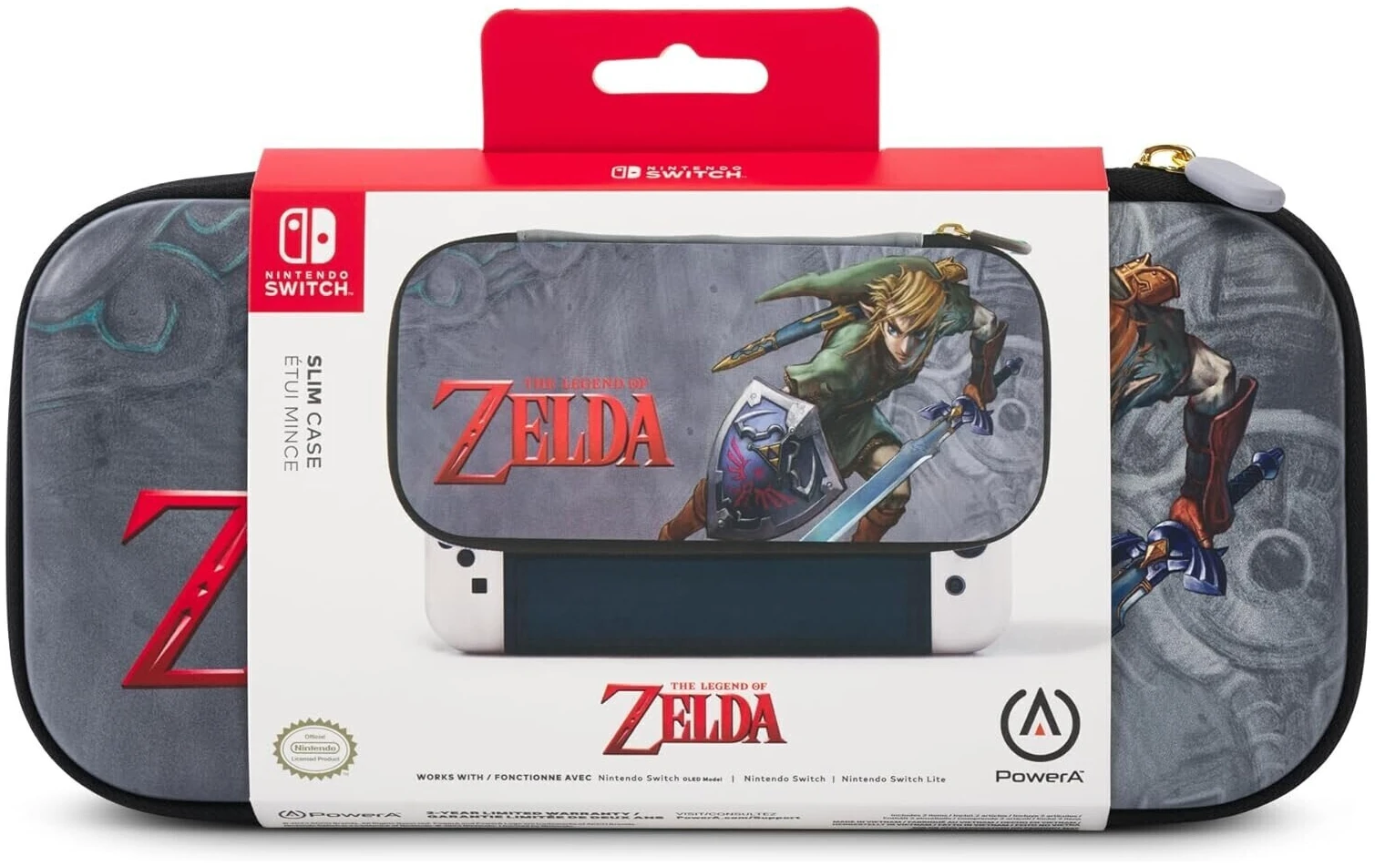 Estuche PowerA Nintendo Switch Intrepid Link