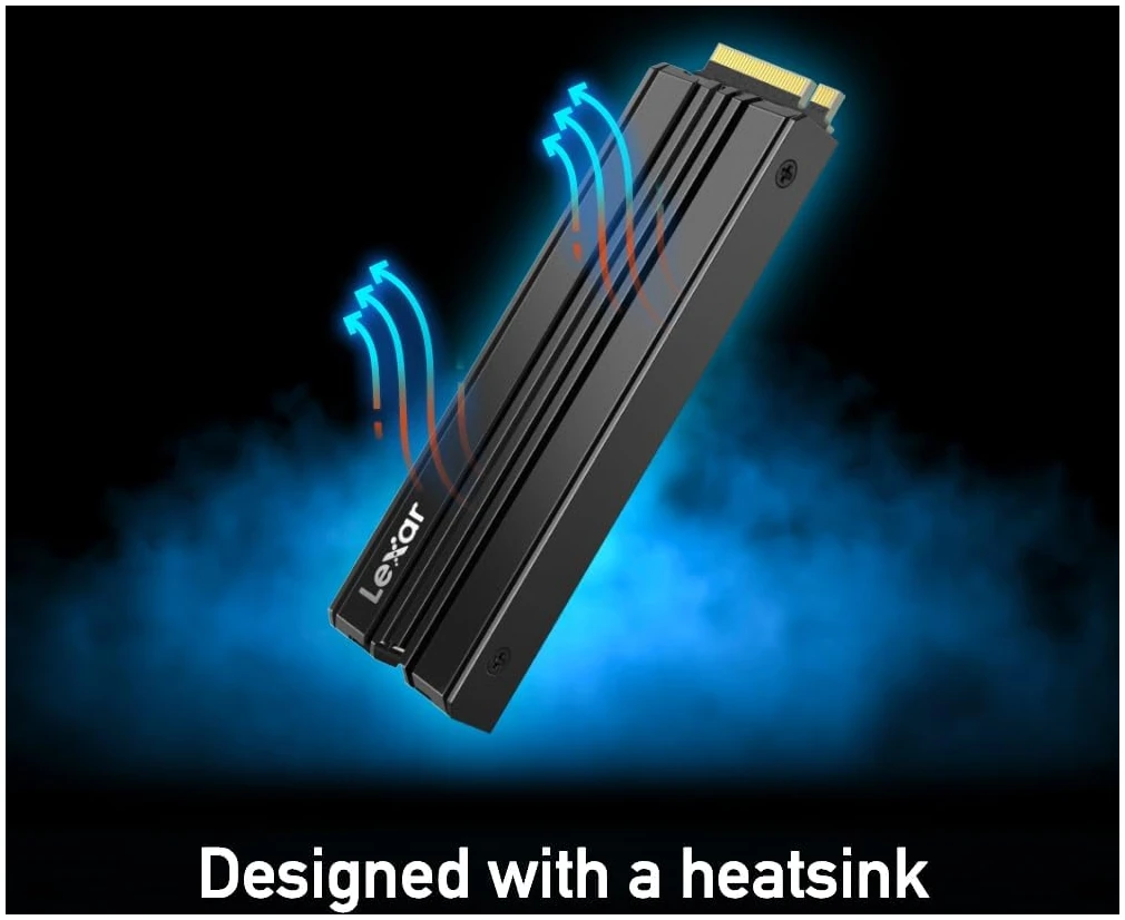 Disco SSD 1TB Lexar NM790 con disipador PCIe Gen4 NVMe M.2 2280 Expansión Playstation 5 - Imagen 6