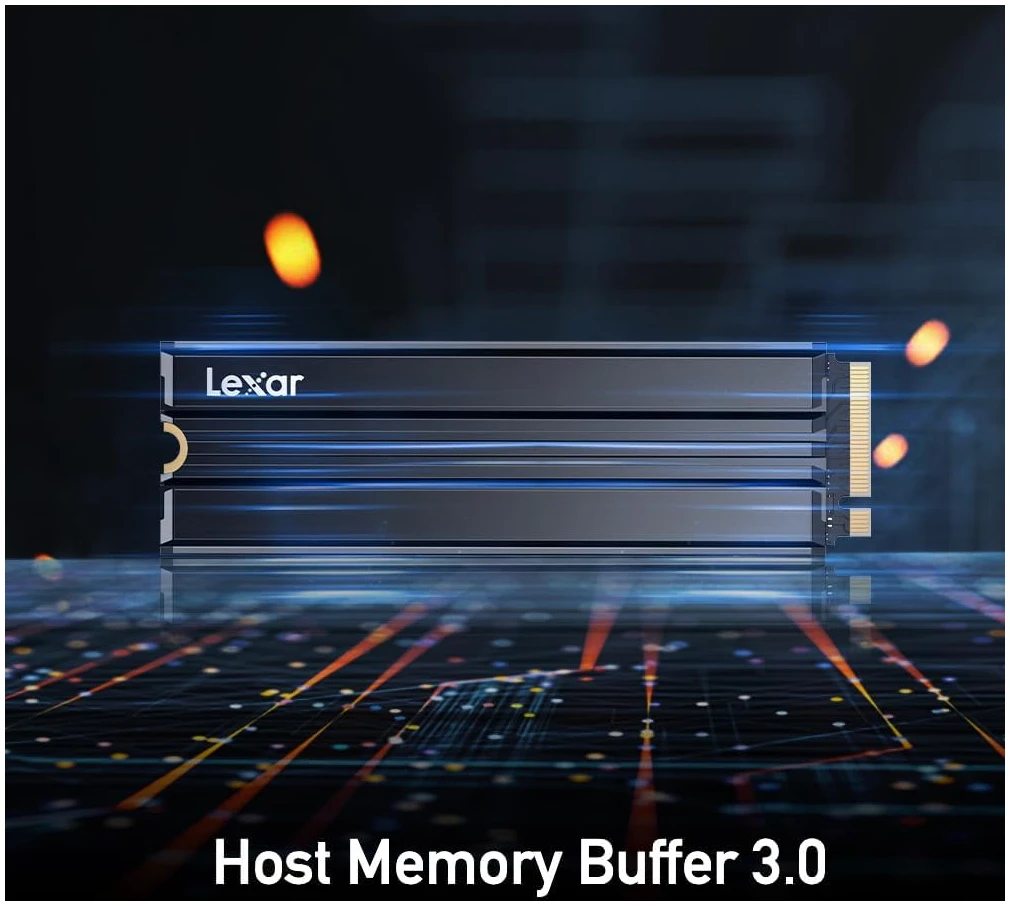 Disco SSD 1TB Lexar NM790 con disipador PCIe Gen4 NVMe M.2 2280 Expansión Playstation 5 - Imagen 7
