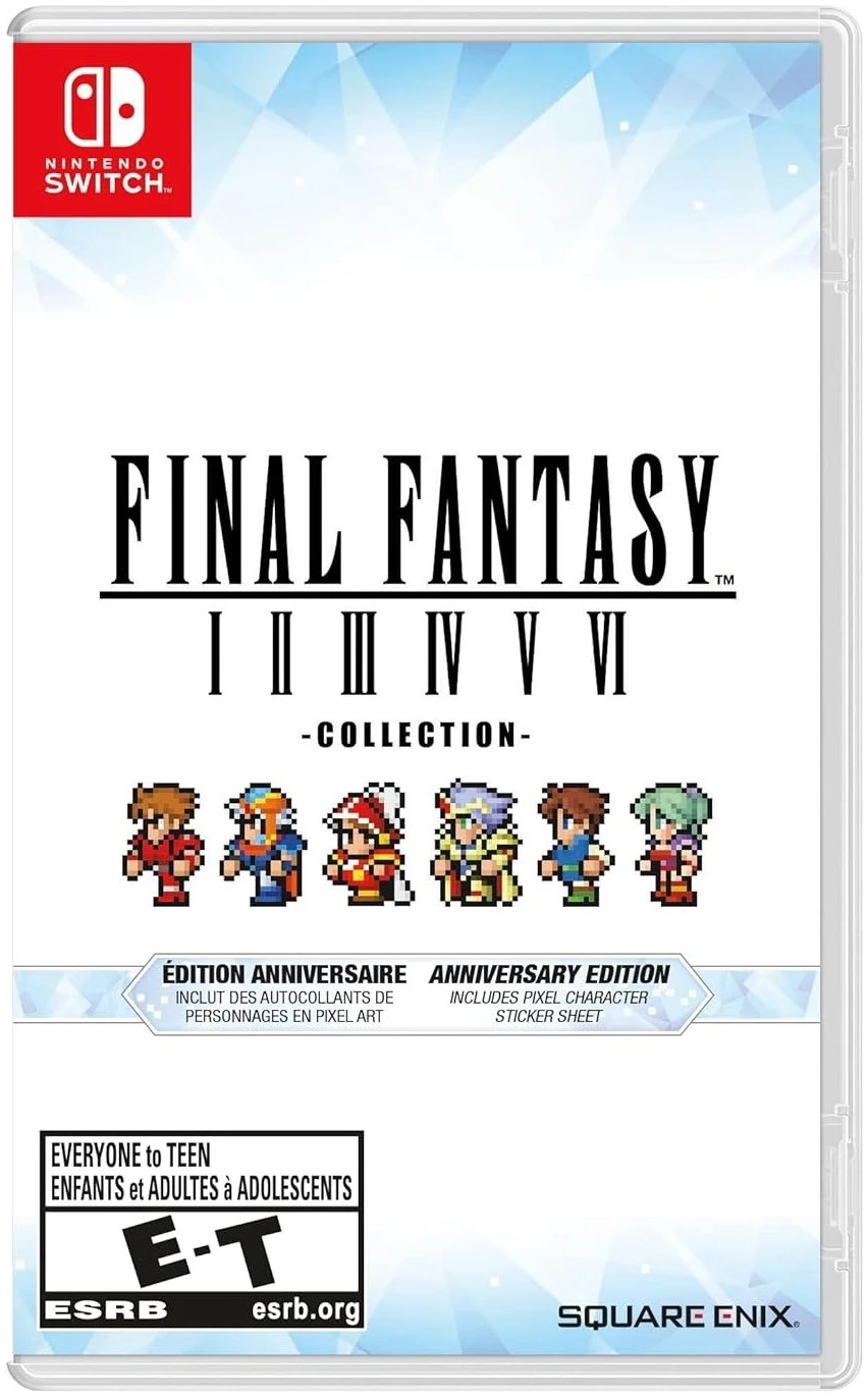 Final Fantasy I-VI Collection Anniversary Edition Nintendo Switch Físico