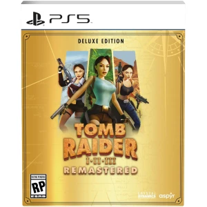 Tomb Raider I II III Remastered PS5 Deluxe Edition Físico