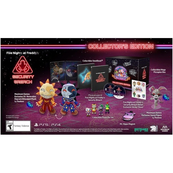 Five Nights at Freddy's Security Breach Collector's Edition PS4 Físico - Imagen 2