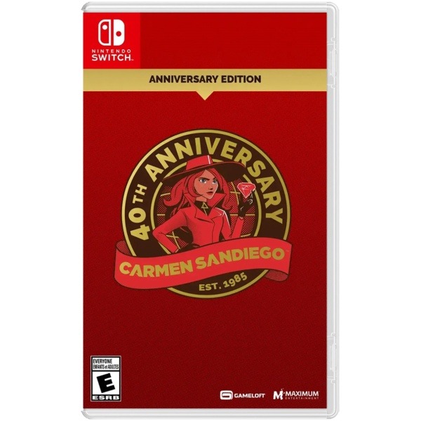 Carmen Sandiego 40th Anniversary Edition Nintendo Switch Físico Nuevo