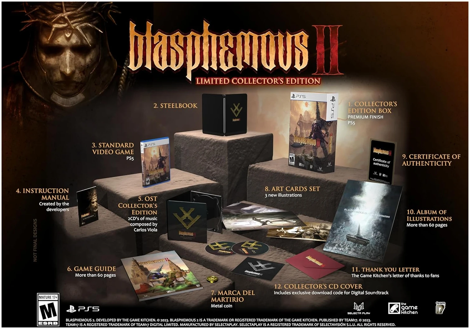 Blasphemous 2 Limited Collector's Edition PS5 Físico - Imagen 2