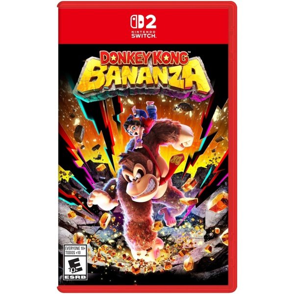 Donkey Kong Bananza Nintendo Switch 2 Físico Nuevo