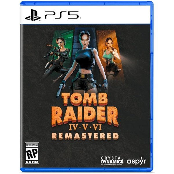 Tomb Raider IV V VI Remastered PS5 Físico Nuevo