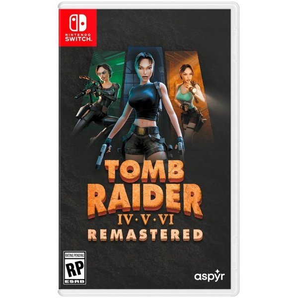 Tomb Raider IV V VI Remastered Nintendo Switch Físico Nuevo