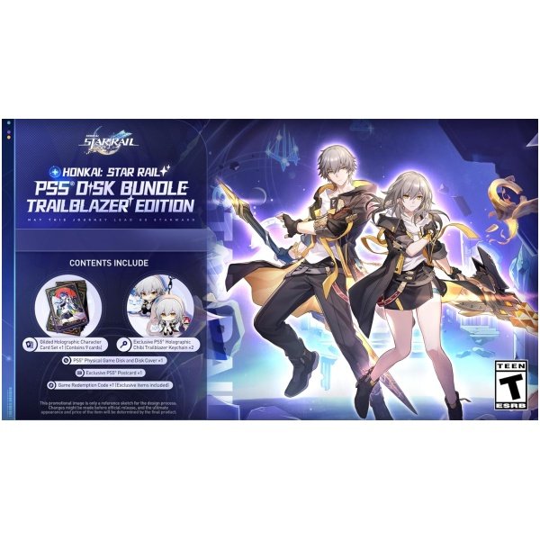 Honkai Star Rail Trailblazer Edition PS5 Físico Nuevo - Imagen 2