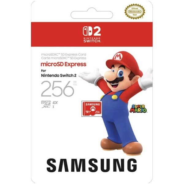 Memoria Samsung Microsd Express 256gb Nintendo Switch 2