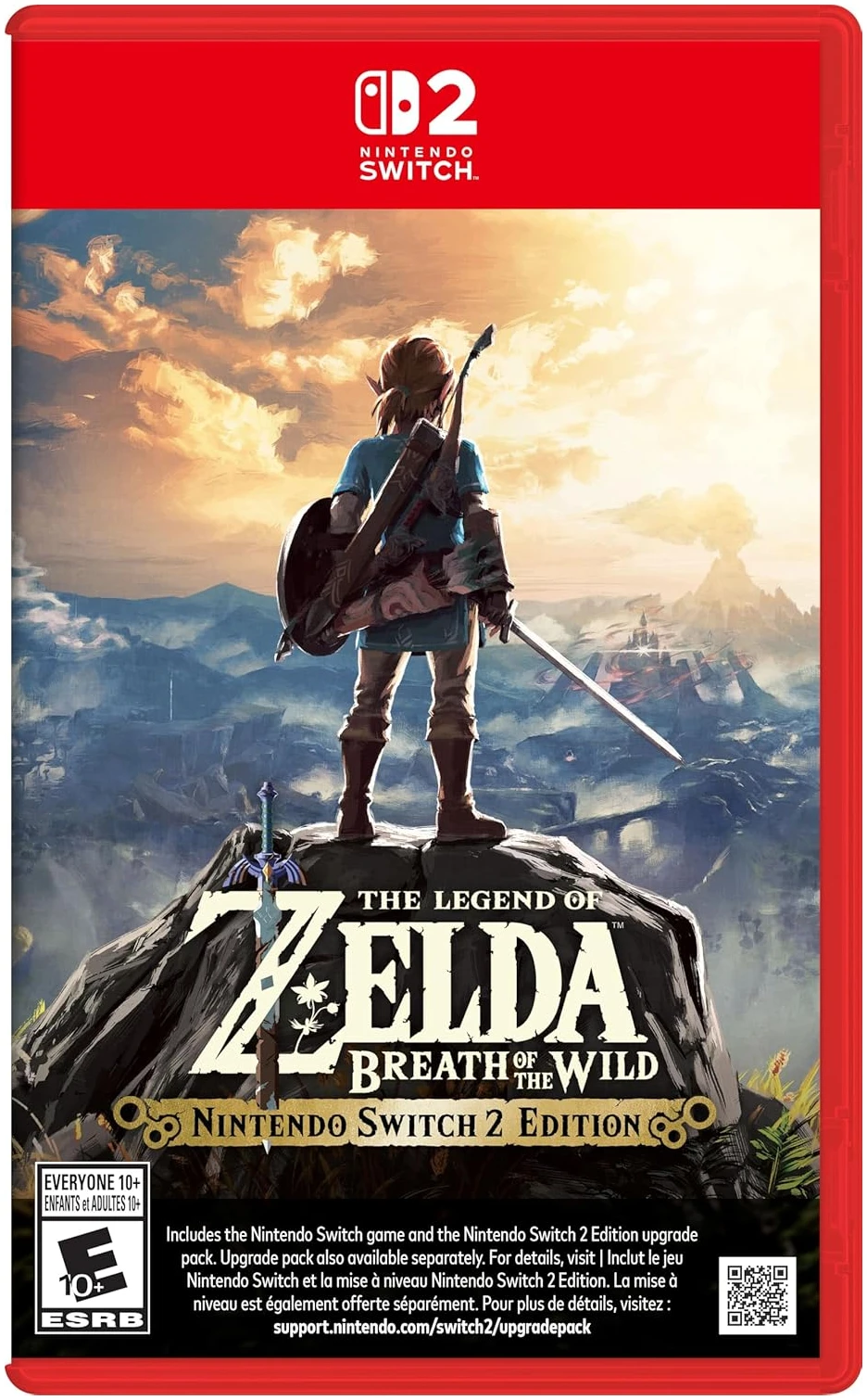 The Legend of Zelda Breath of the Wild Nintendo Switch 2 Físico