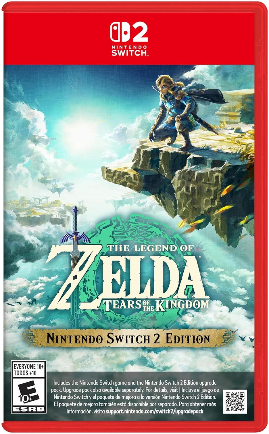 The Legend of Zelda Tears of the Kingdom Nintendo Switch 2 Físico