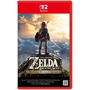 The Legend of Zelda Breath of the Wild Nintendo Switch 2 Físico