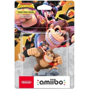 Donkey Kong and Pauline Donkey Kong Bananza Series Amiibo Nuevo