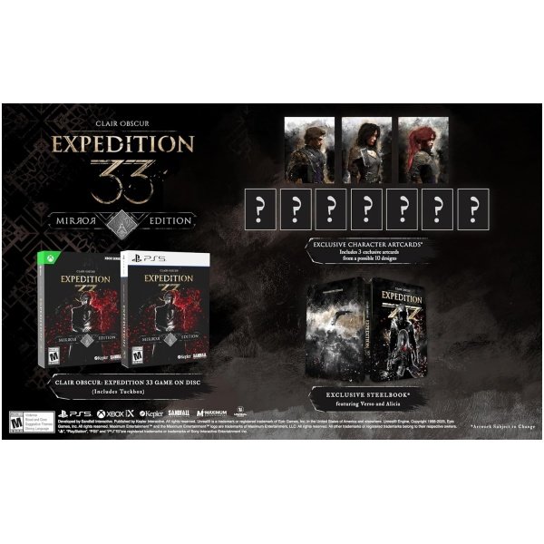 Clair Obscur Expedition 33 Mirror Edition PS5 Físico Nuevo - Imagen 2