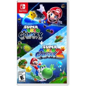 Super Mario Galaxy + Super Mario Galaxy 2 Nintendo Switch Físico Nuevo