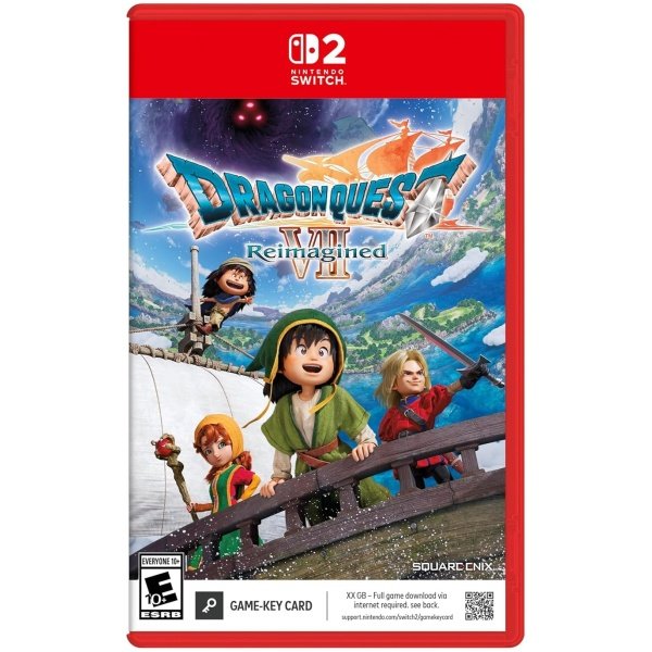 Dragon Quest VII Reimagined Nintendo Switch 2 Físico Nuevo