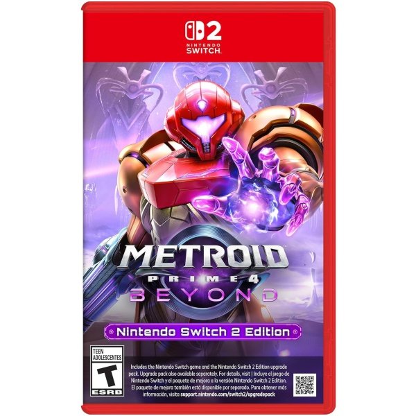 Metroid Prime 4 Beyond Nintendo Switch 2 Físico Nuevo