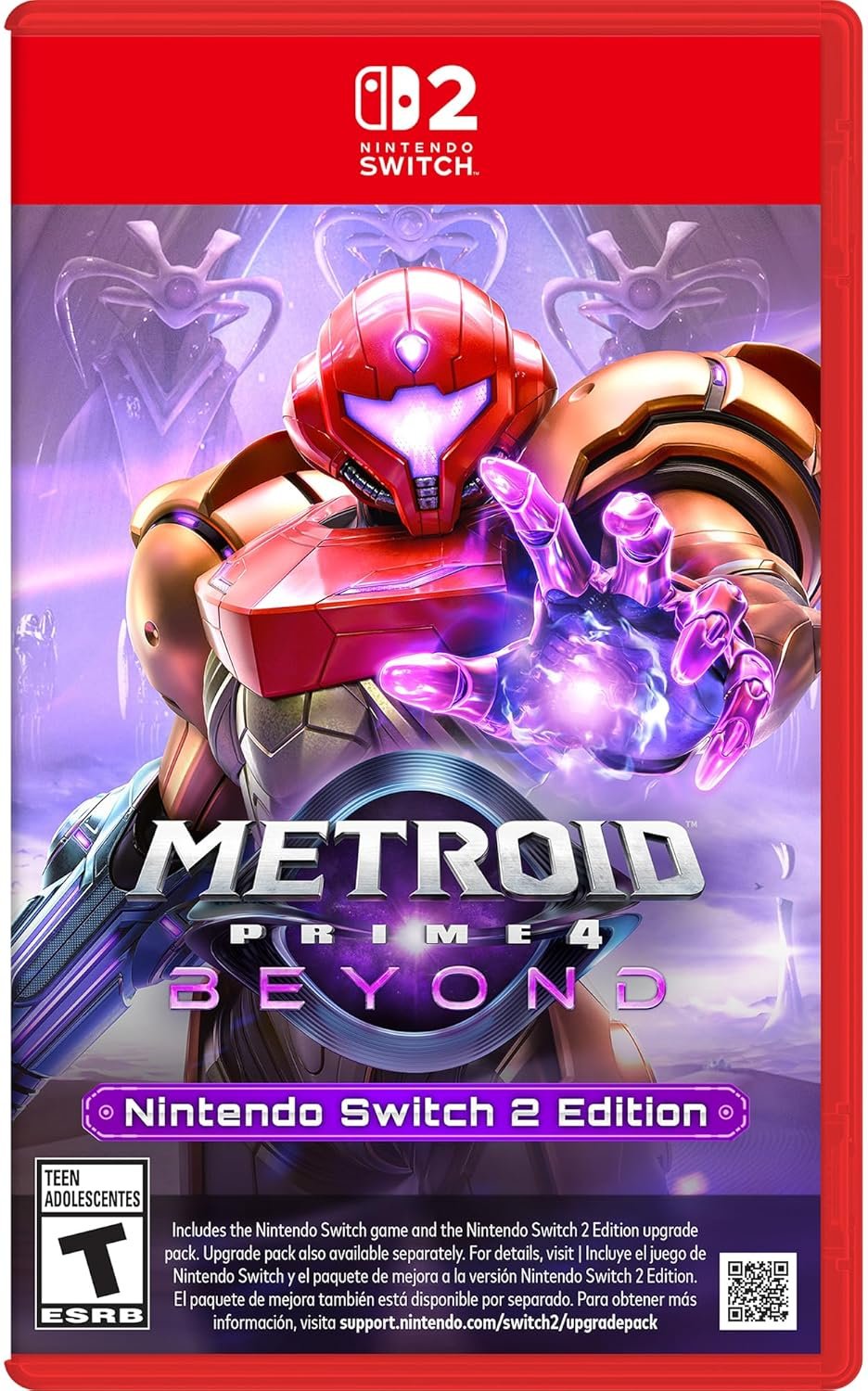Metroid Prime 4 Beyond Nintendo Switch 2 Físico Nuevo