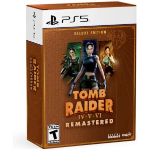 Tomb Raider IV V VI Remastered PS5 Deluxe Edition F&iacute;sico