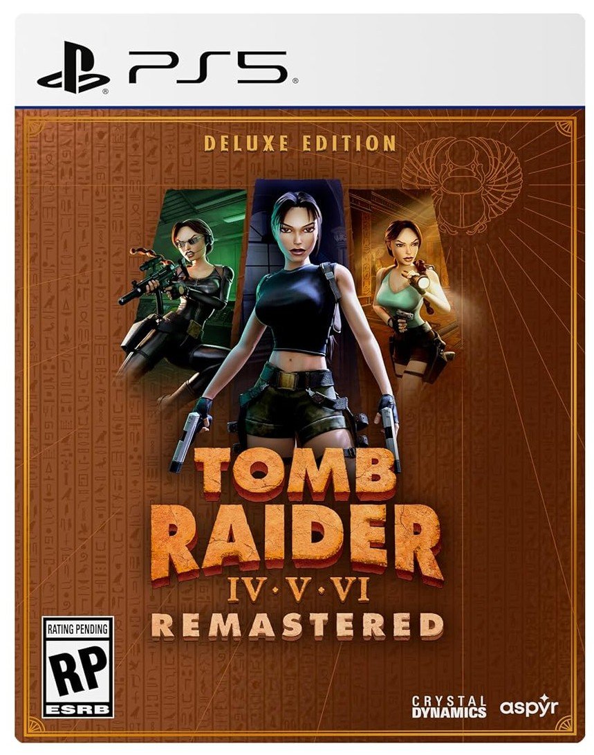 Tomb Raider IV V VI Remastered PS5 Deluxe Edition Físico - Imagen 2
