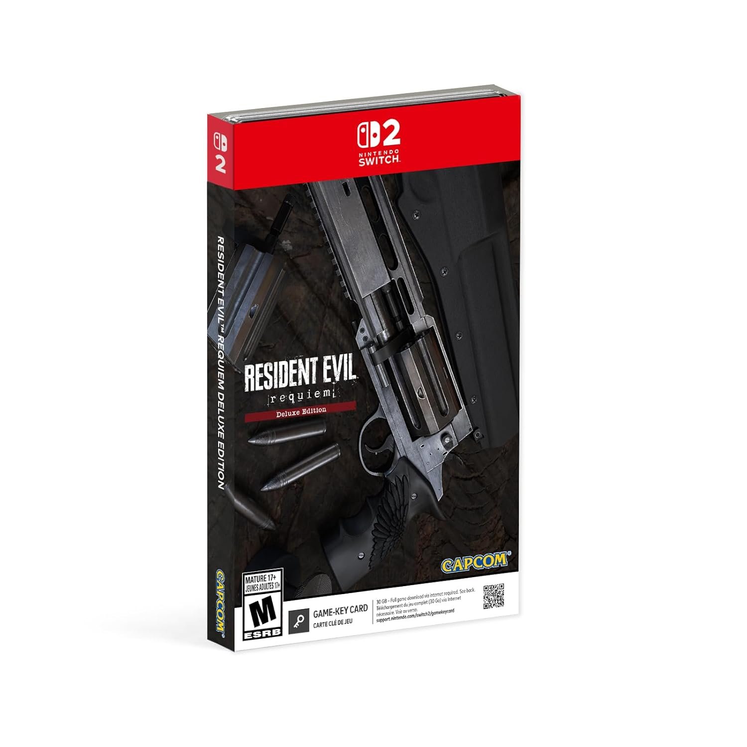 Resident Evil Requiem Deluxe Edition Steelbook Nintendo Switch 2 Físico