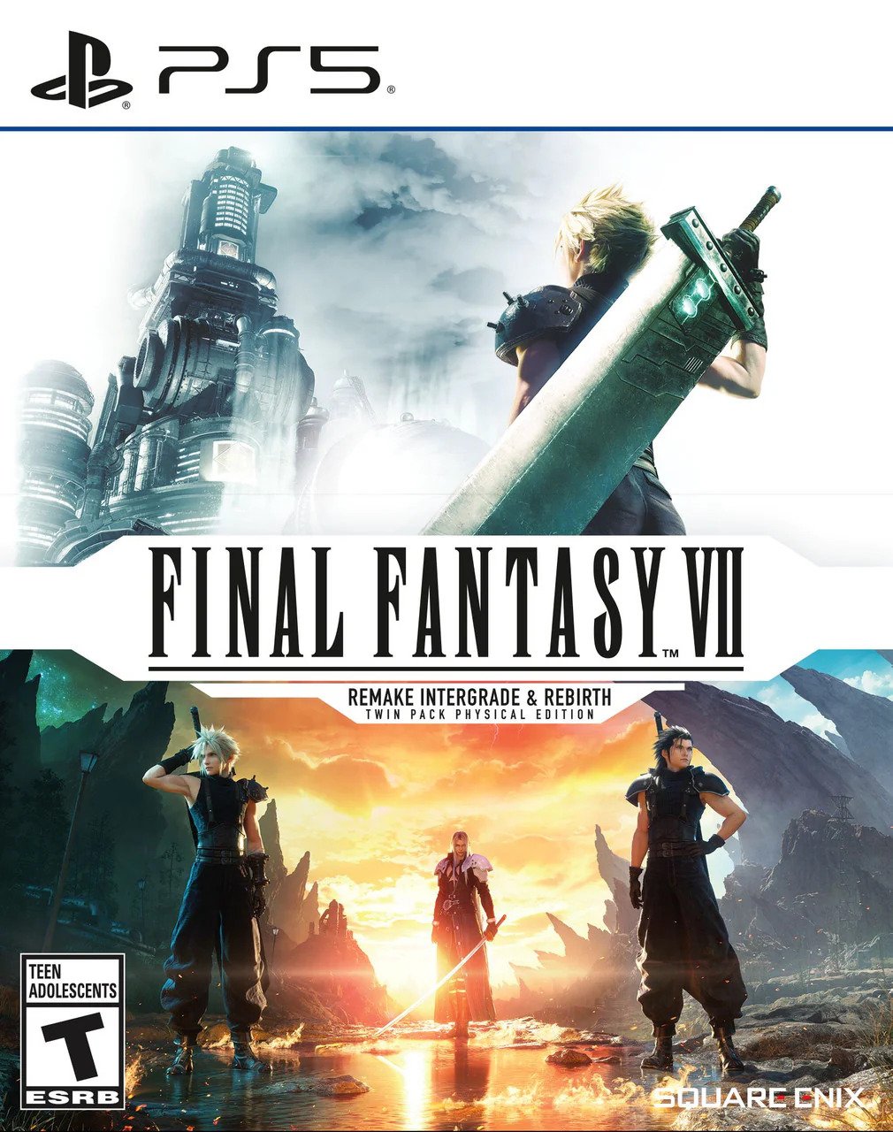 Final Fantasy VII Remake Intergrade & Rebirth Twin Pack PS5 Físico