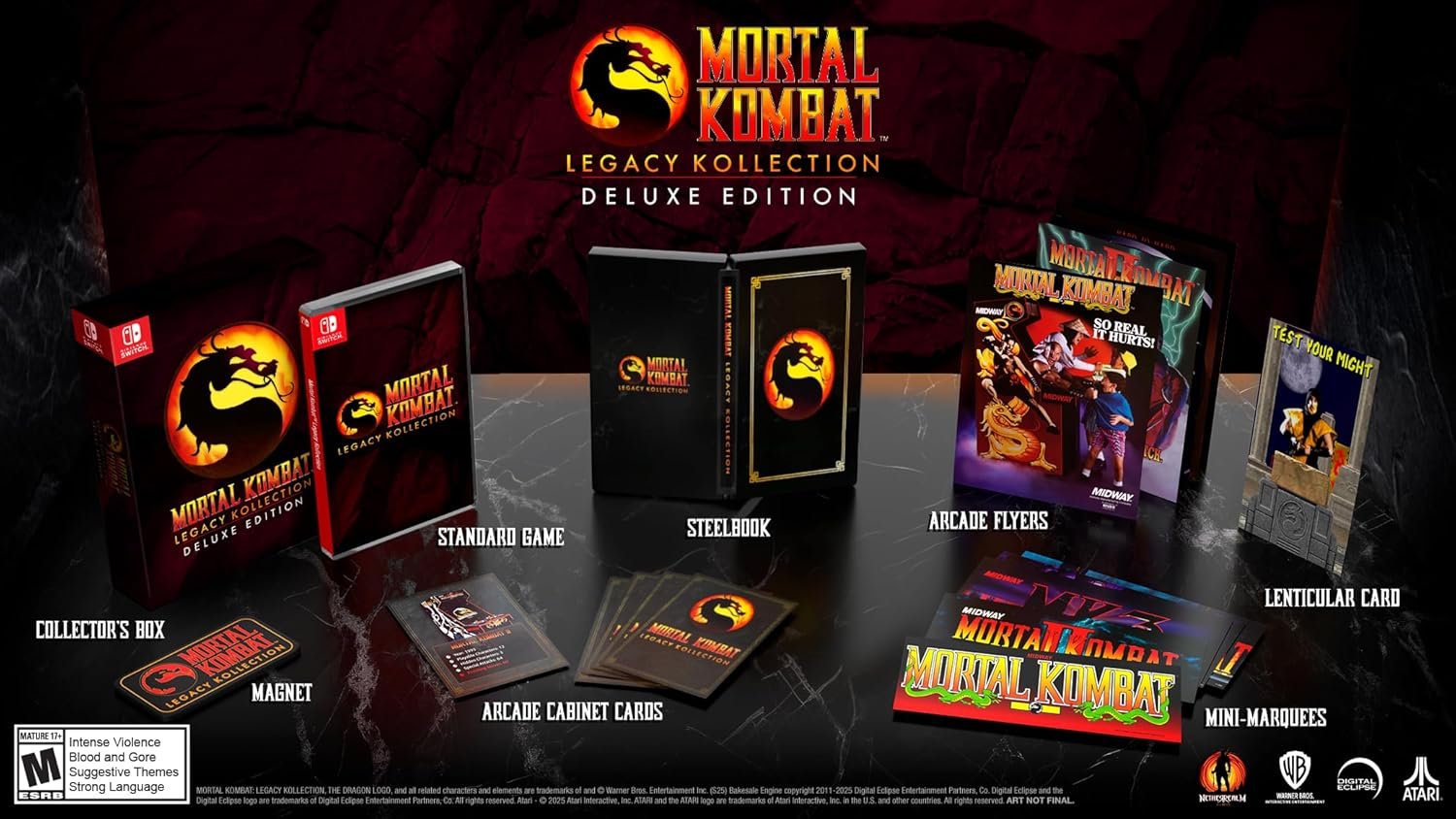 Mortal Kombat Legacy Kollection Deluxe Edition Nintendo Switch Físico - Imagen 2