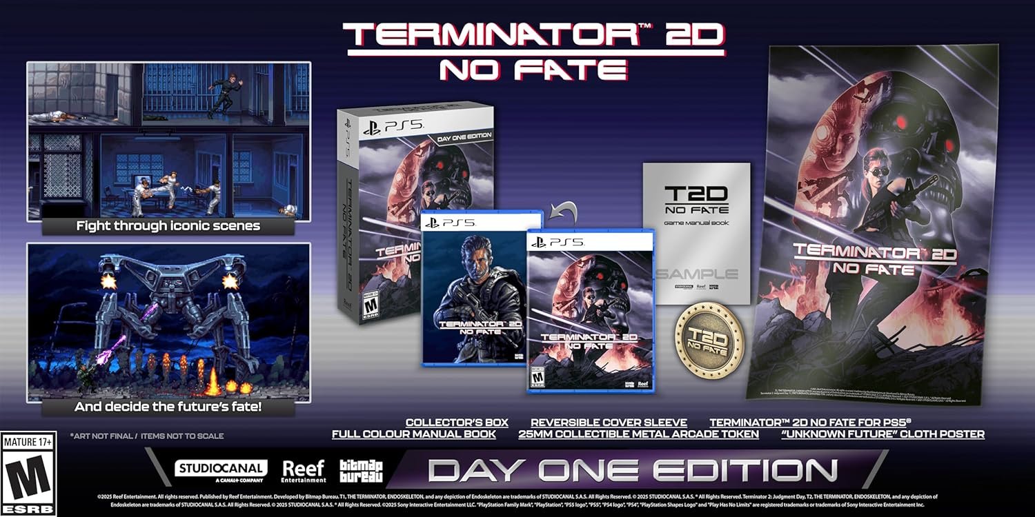 Terminator 2D NO FATE Day One Edition PS5 Físico - Imagen 2