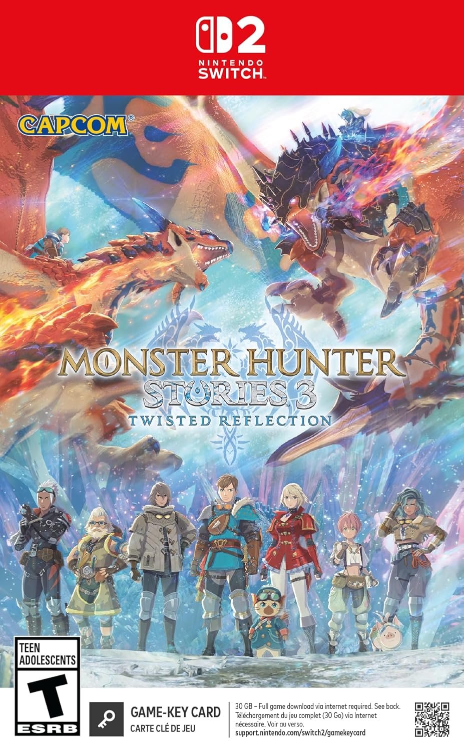 Monster Hunter Stories 3 Twisted Reflection Nintendo Switch 2 Físico