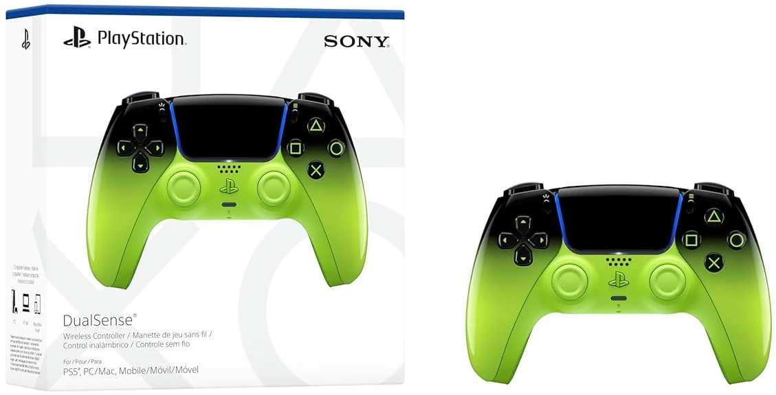 Joystick Dualsense Hyperpop Remix Green PS5 - Imagen 5