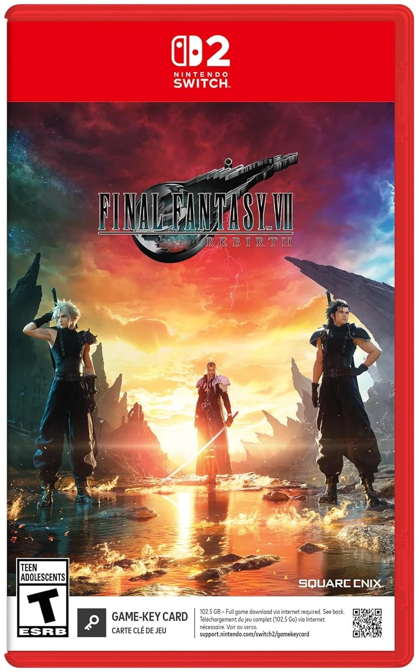Final Fantasy VII Rebirth Nintendo Switch 2 Físico