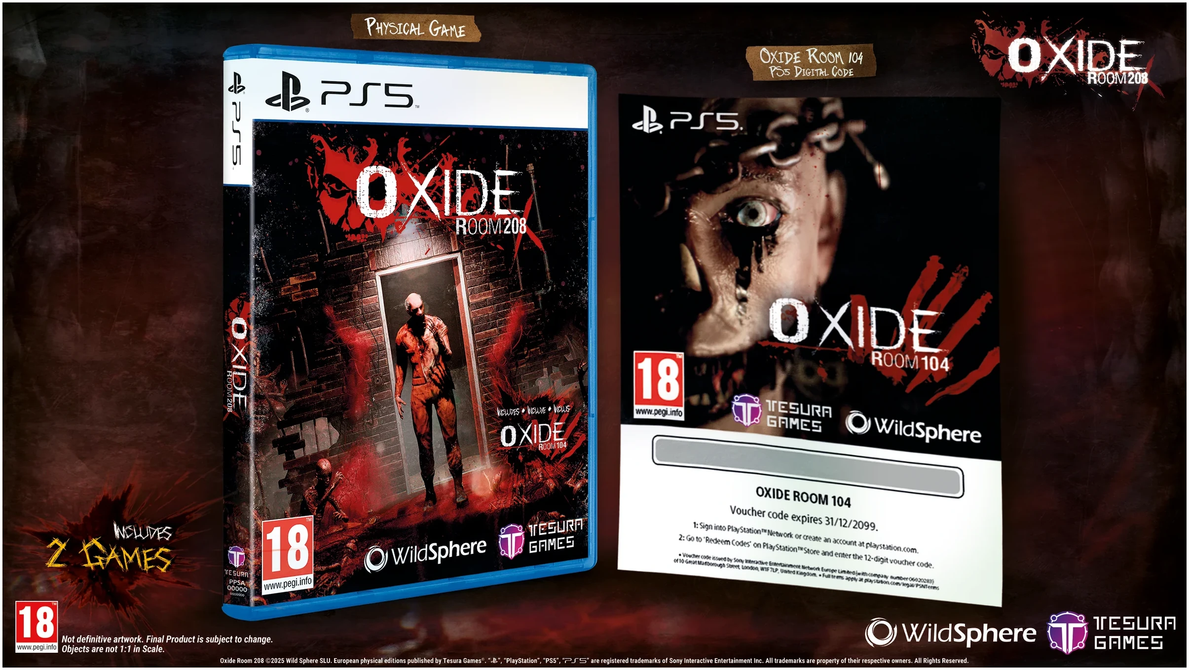 Oxide Room 208 (Euro) PS5 Físico - Imagen 2