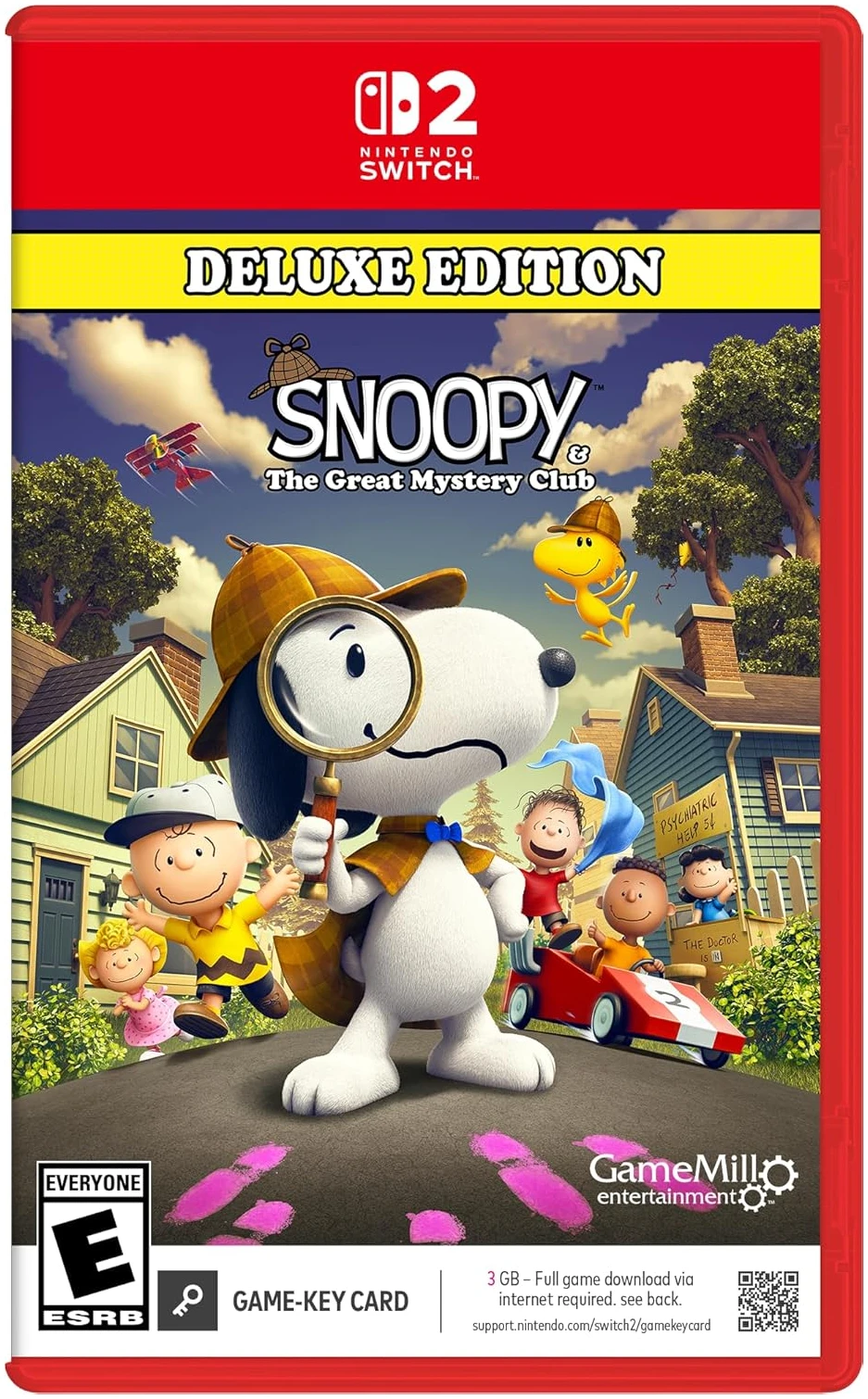 Snoopy & The Great Mystery Club Deluxe Edition Nintendo Switch 2 Físico