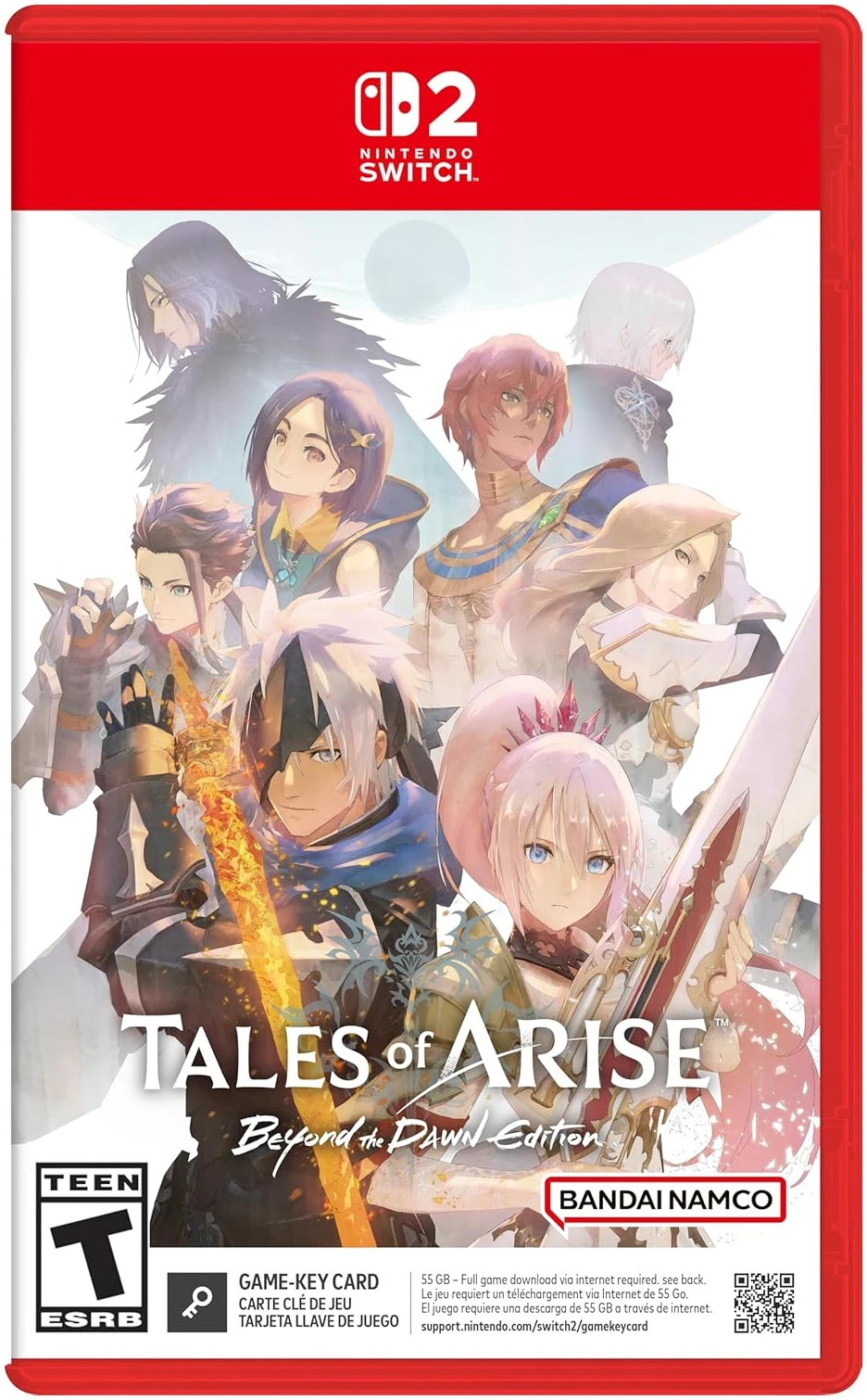 Tales of Arise Beyond the Dawn Edition Nintendo Switch 2 Físico