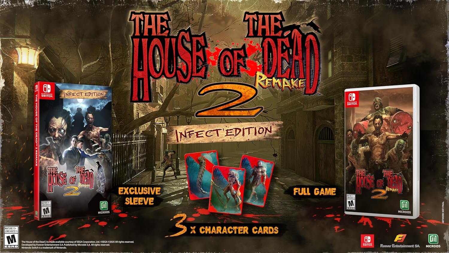 The House of the Dead 2 Remake Infect Edition Nintendo Switch Físico - Imagen 2