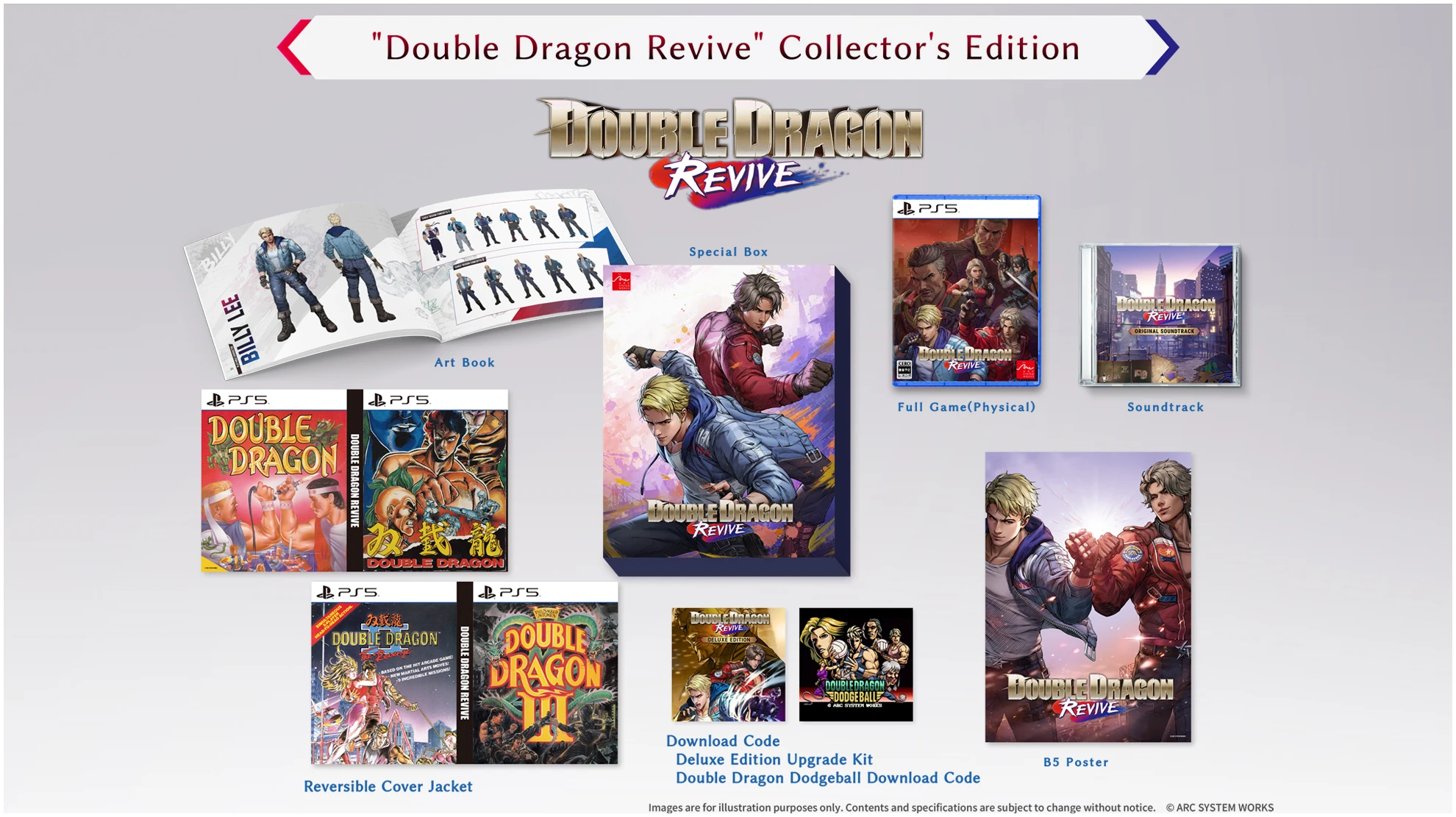 Double Dragon Revive Collector's Edition PS5 Físico - Imagen 2