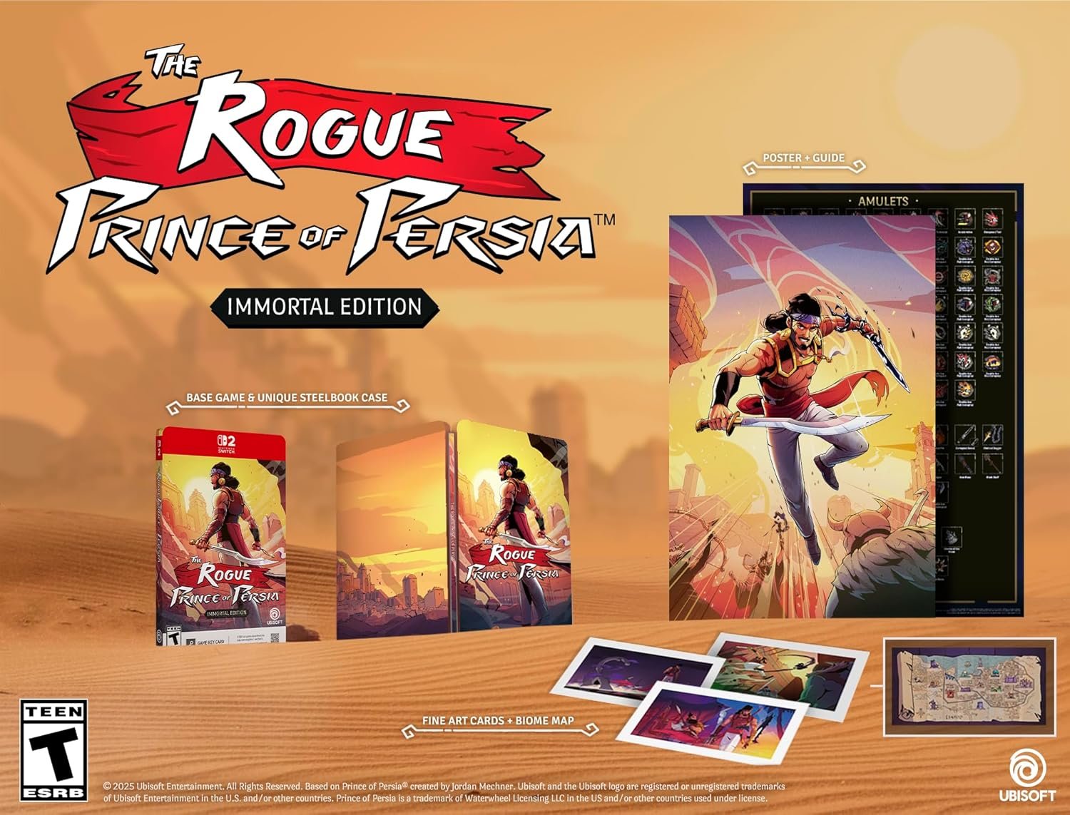 The Rogue Prince of Persia Immortal Edition Nintendo Switch 2 Físico - Imagen 2