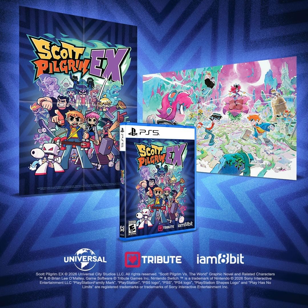 Scott Pilgrim EX PS5 Físico - Imagen 2