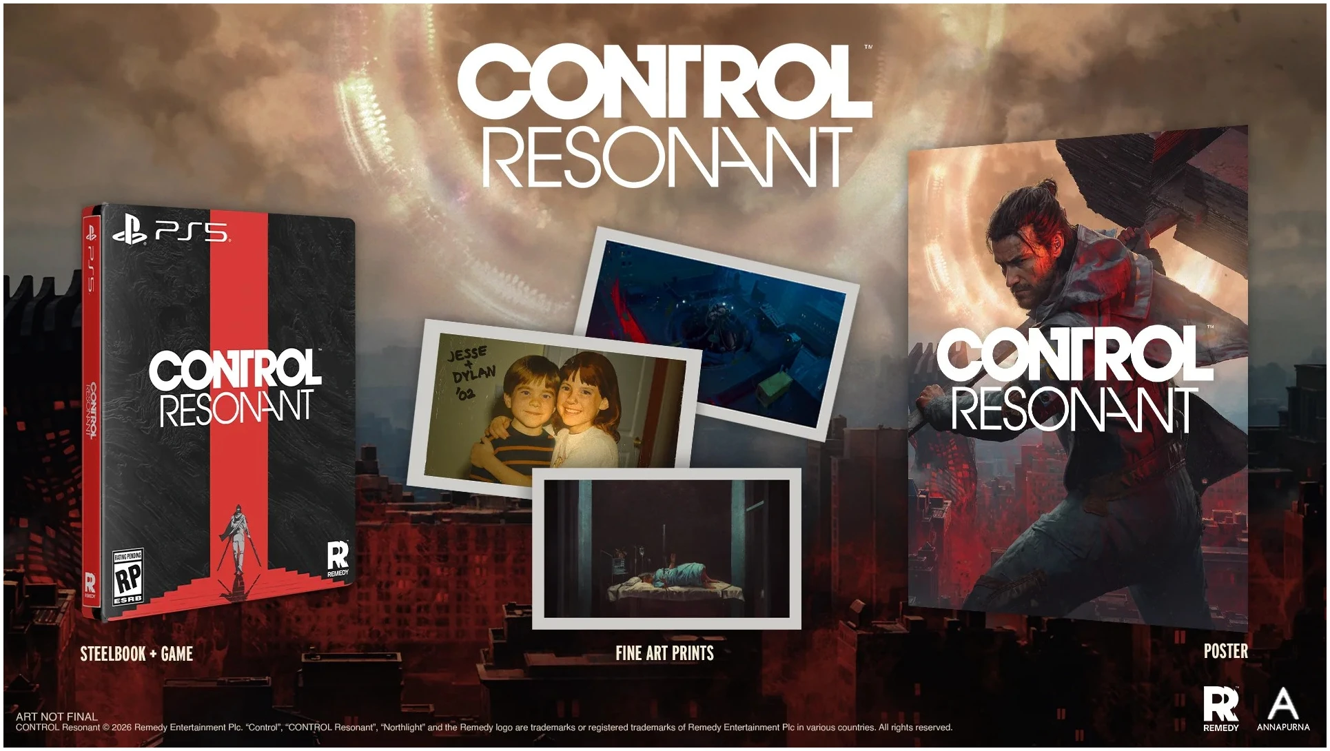 CONTROL Resonant Steelbook Edition PS5 Físico - Imagen 2