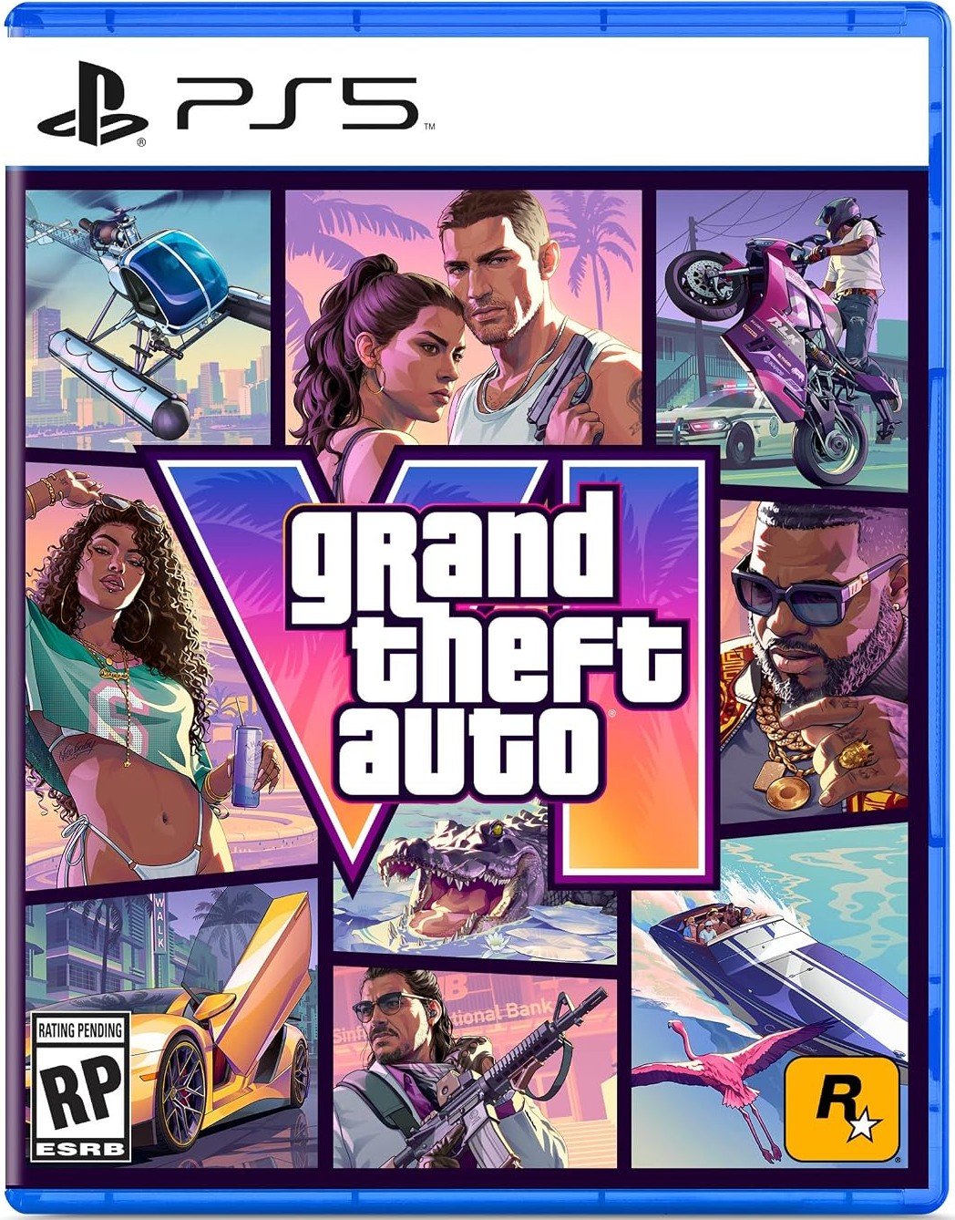 GTA VI - Grand Theft Auto VI PS5 (Código digital en caja - sin disco)