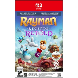 Rayman Legends Retold Day One Edition Nintendo Switch 2 Físico