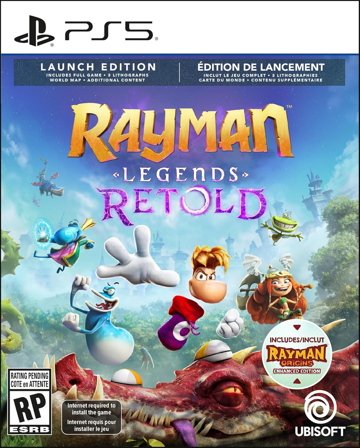 Rayman Legends Retold Day One Edition PS5 Físico