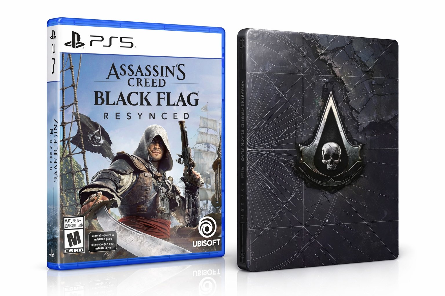 Assassin’s Creed Black Flag Resynced Steelbook PS5 Físico