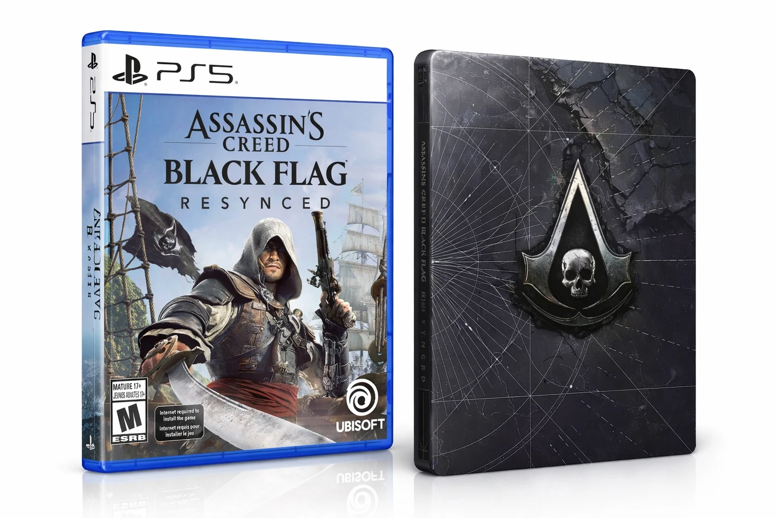 Assassin’s Creed Black Flag Resynced Steelbook PS5 Físico
